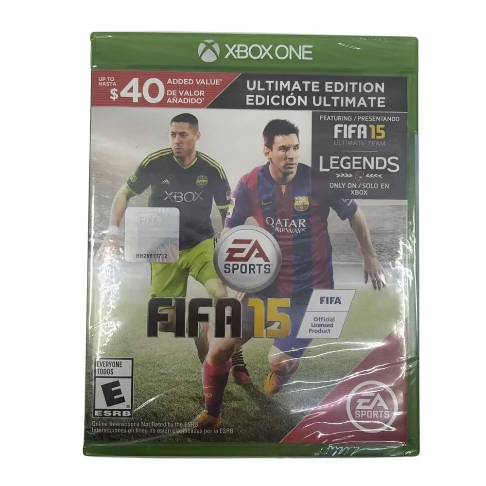 FIFA 15 Ultimate Edition Xbox One New Sealed Spanish Latino EA Sports Soccer